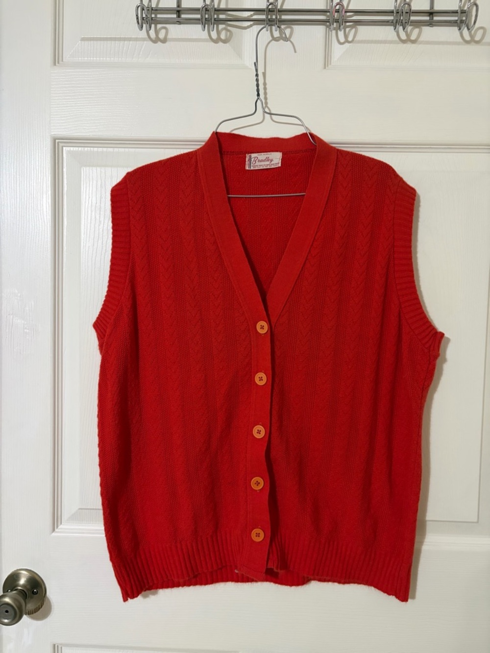 Vintage Bradley 1980s Sweater Vest
